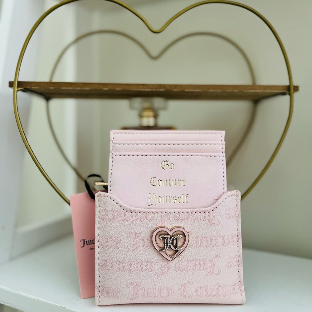 NWT Juicy Couture Flawless Bifold w/ Pullout Card Case